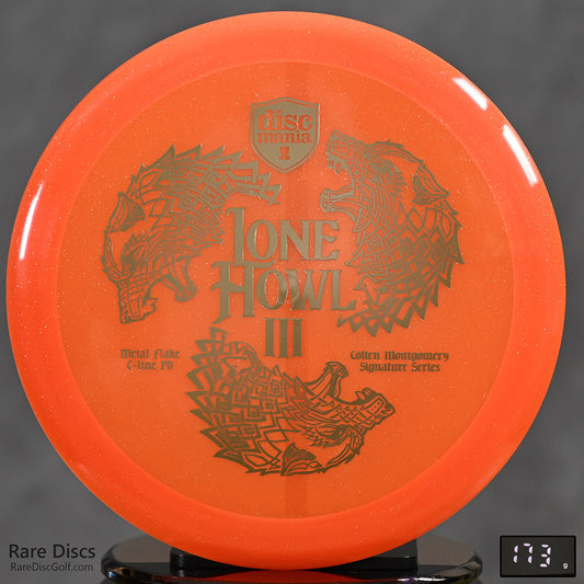 Discmania Lone Howl 3 PD metal flake c-blend disc golf driver wolf stamp Rare Discs Canada