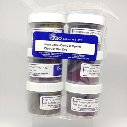 Pro Chemical and Dye - Neon Color UV Disc Dyeing Kit