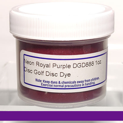 Disc Golf Dye | Neon Royal Purple DGD888 2 oz.