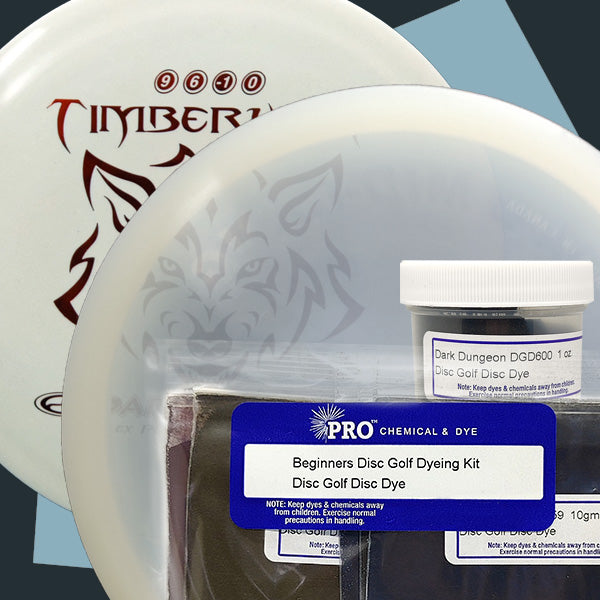 Premium Disc Golf Disc Dyeing Starter Kit Perfect for Beginners